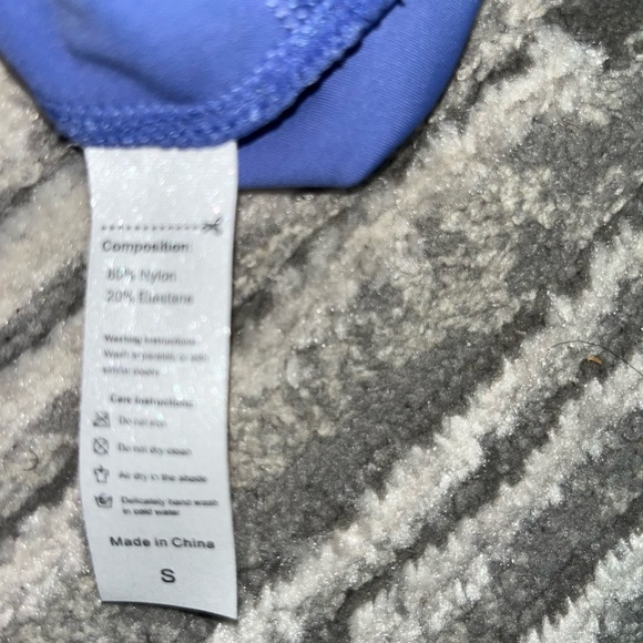 Blue Women's High-Waisted Shorts - Picture 6 of 6